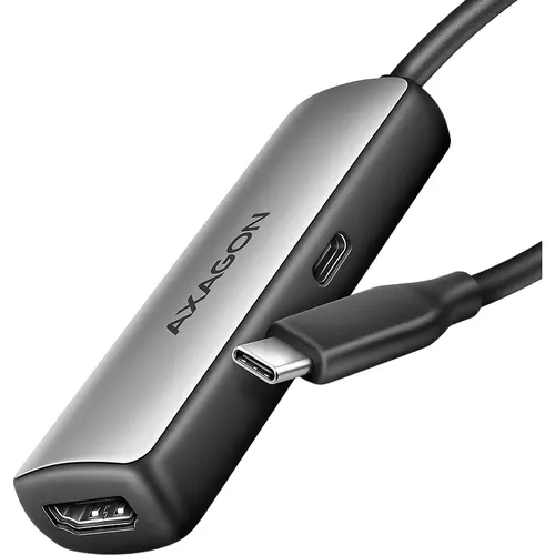 Adaptor video AXAGON  RVC-HI8KPD, USB-C - HDMI, 8K/60Hz, PD 100W, Negru