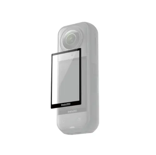 Protectie ecran pentru Insta360 X5, CINSBAHT (Negru/Transparent)