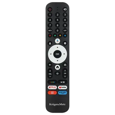 Telecomanda Kruger&Matz PIL0373, Google TV (Negru)
