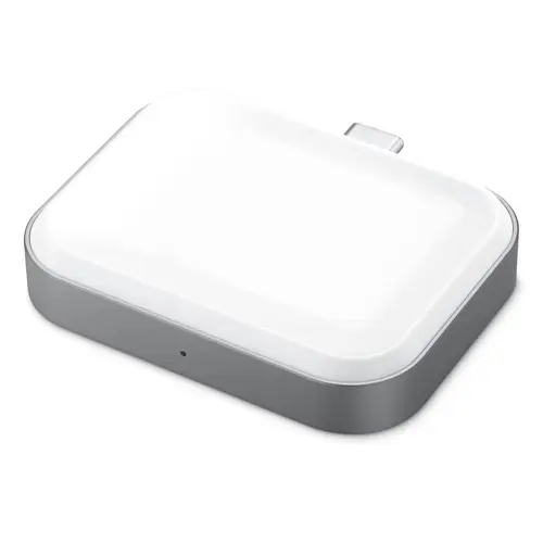 Incarcator Satechi pentru Apple Watch si AirPods USB-C, 2.5 W (Alb)