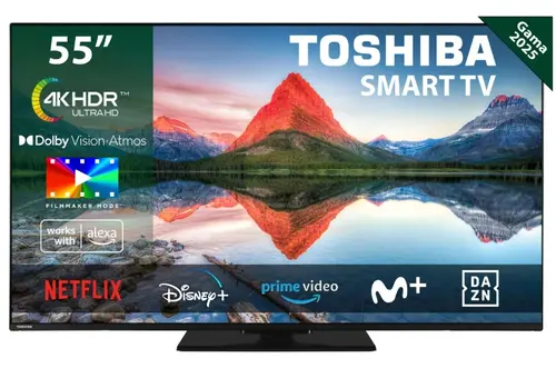 Televizor LED Toshiba 139 cm (55inch) 55UV3463DG, Ultra HD 4K, Smart TV, WiFi, CI