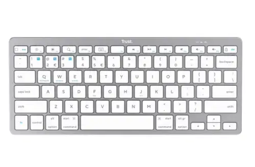 Tastatura Trust 24651, Bluetooth (Alb)