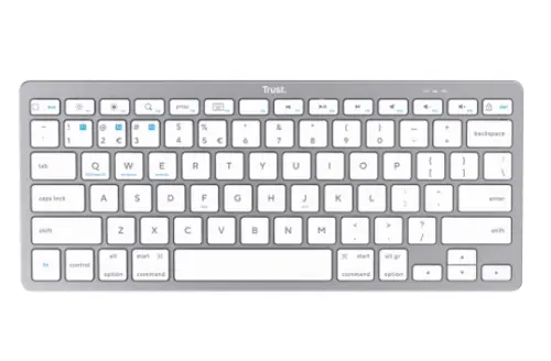 Tastatura Trust 24651, Bluetooth (Alb)