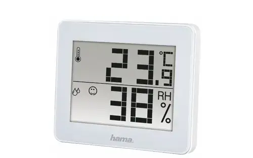 Termometru / higrometru Hama  TH-130, memorie date (Alb)