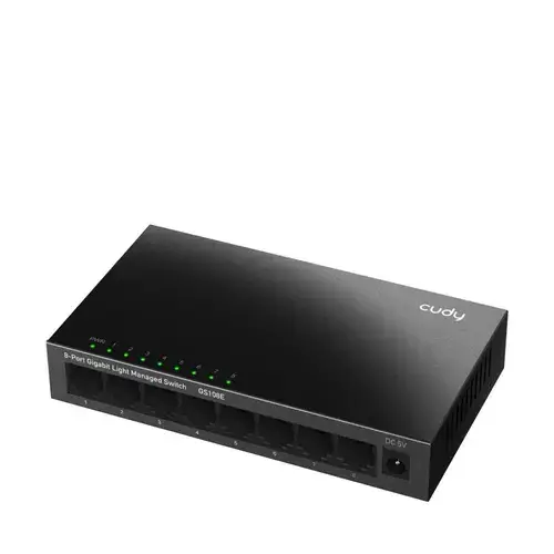 Switch 8-port Cudy GS108E, 8xGigabit LAN, 10/100/1000 Mbps