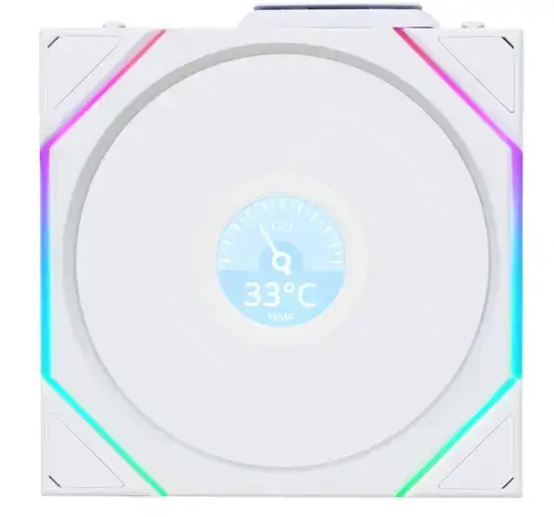 Ventilator Lian Li UNI FAN TL LULI-116, Reverse Blade, aRGB, PWM, 120mm (Alb)