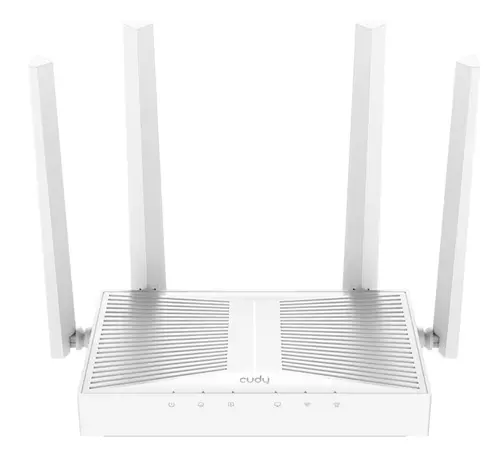 Router Wireless Cudy WR3000E, AX3000, Dual-Band, Wi-Fi 6, Dual-Core 1.3GHz, 128MB/256MB Flash/RAM, Cudy Mesh (Alb)