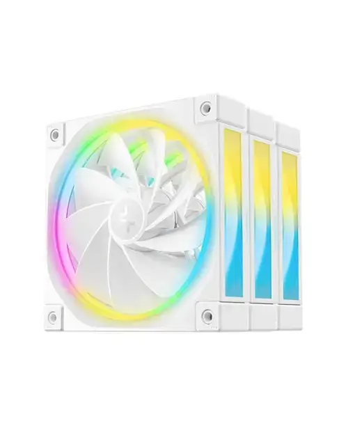 Ventilator Deepcool FL12R-3IN1 CFM, 3 x 120mm, ARGB (Alb)