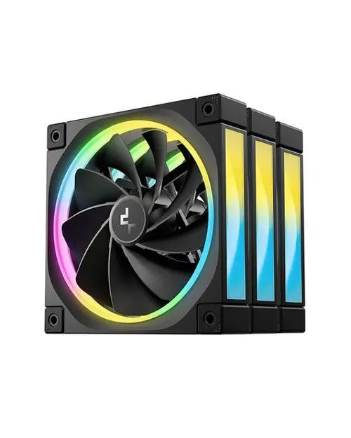 Ventilator Deepcool FL12R-3IN1 CFM, 3 x 120mm, aRGB (Negru)