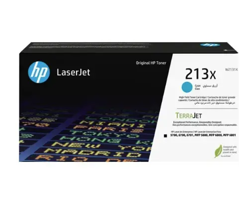 Toner HP 213X (Cyan)