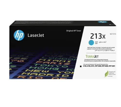 Toner HP 213X (Cyan)