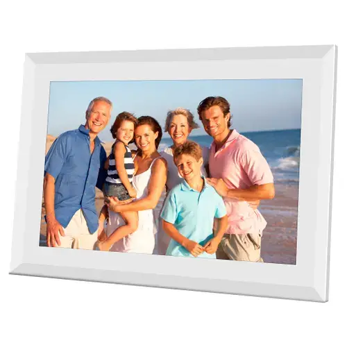 Rama foto digitala Sencor SDF 1091 W, Ecran IPS touch 10.1inch, Wi-Fi, 4.6GB Flash, Slot MicroSD, Difuzor (Alb)