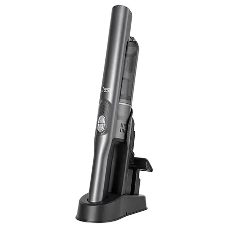 Aspirator de mana Teesa TSA5017, 200 W, Filtru HEPA, Recipient 0.2 l, Autonmie 35 minute (Negru)