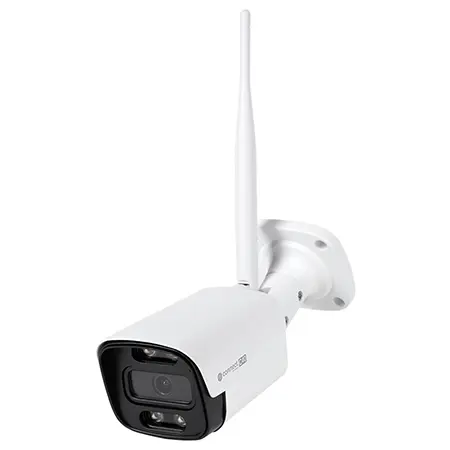 Camera supraveghere exterior KRUGER&MATZ TUYA Connect C40, 5MP, Wi-Fi, IR 15m, IP66 (Alb)
