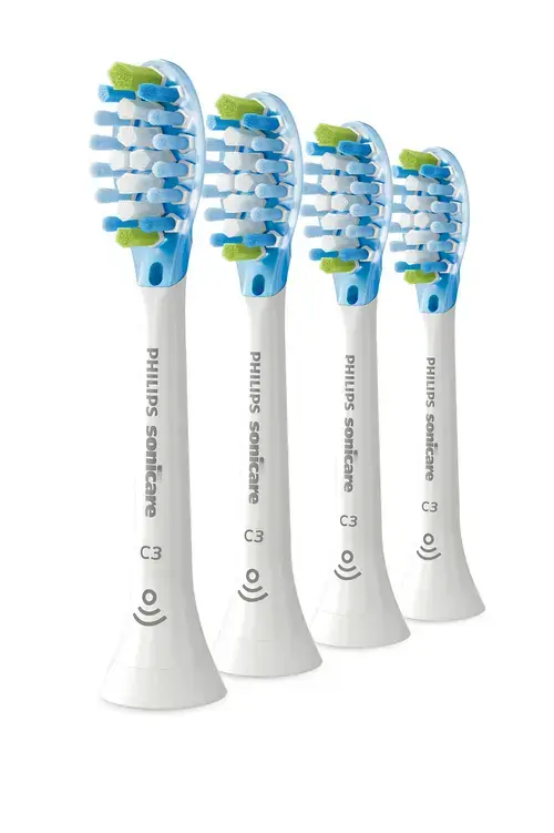 Rezerve periuta de dinti electrica Philips Sonicare Premium Plaque Defence HX9044/87, 4 bucati (Alb)