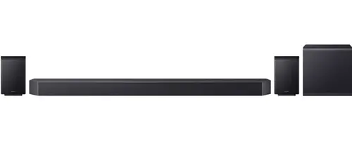 Soundbar Samsung HW-Q990F, 11.1.4, Bluetooth, Wi-Fi, Subwoofer & Kit wireless, Wireless Dolby Atmos, HDMI 2.1 eARC (Negru)