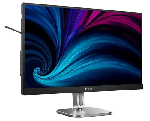 Monitor IPS LED Philips 27inch 27B2U4601/00, QHD (2560 x 1440), HDMI, DisplayPort, Boxe, Pivot, 120 Hz, 4 ms (Negru/Argintiu)