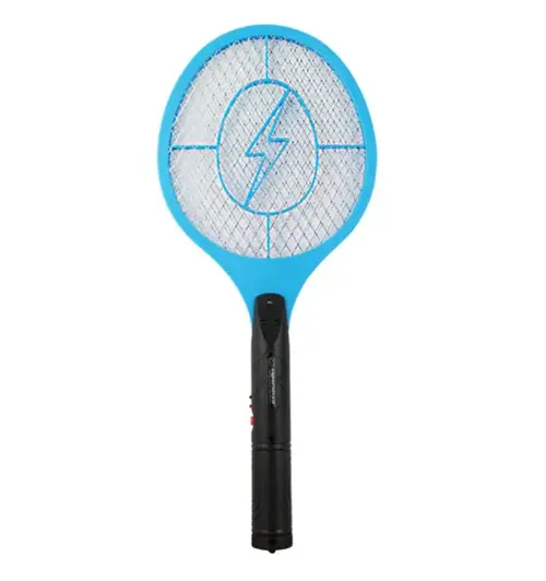 Paleta electrica anti-insecte Esperanza Lightning EHQ009, 3W, 21.5cm (Negru/Albastru)