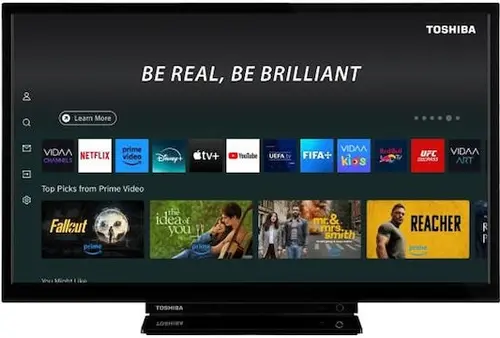 Televizor LED Toshiba 62 cm (24inch) 24WV3F63DG, HD Ready, Smart TV, WiFi, CI+