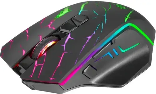 Mouse Gaming Defender Urban GM-503, 3200dpi, Wireless 2.4 GHz, iluminare (Negru)