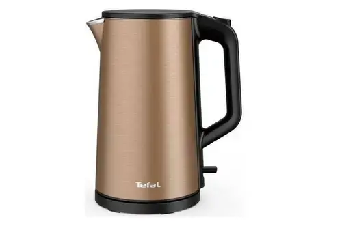 Fierbator de apa Tefal KI583C10, 1.5 l, 2000 W, Otel inoxidabil, Filtru anticalcar (Auriu)