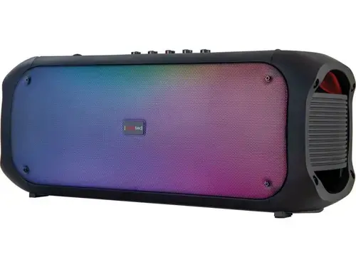 Boxa Portabila Rebeltec SoundBox 650, 80 W, Bluetooth 5.3, Autonomie 8-12 ore, 8 butoane multimedia (Negru)