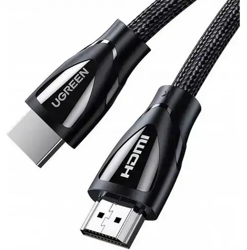 Cablu Video UGREEN HD104, HDMI - HDMI, 8K, 2m (Negru)