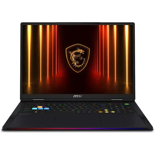 Laptop Gaming MSI Raider A18 HX A9WIG (Procesor AMD Ryzen™ 9 9955HX3D (128M Cache, up to 5.40 GHz), 18inch UHD+ 120Hz, 64GB, 2TB SSD, NVIDIA GeForce RTX 5080  @16GB, Win 11 Home, Negru)