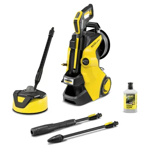 Aparat de spalat cu presiune Karcher K 5 Premium Power Control Flex Home, 20-max. 140 bar, 500 l/h, 2100W (Galben/Negru)