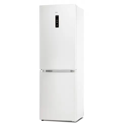 Combina frigorifica LDK CF-290NFDW, Clasa E, Capacitate 290 l, No Frost, Control Touch, Racire rapida, Congelare rapida, Mod Inteligent, Multi Airflow, H 185 cm (Alb)