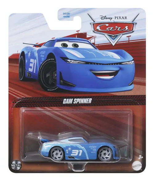 Masinuta Cars3 - Cam Spinner (Albastru)