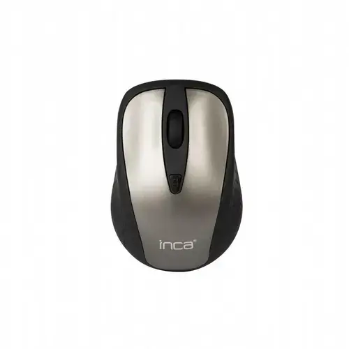Mouse Wireless Inca IWM-201RG, 2.4 GHz, Optic, 1600 dpi (Gri/Negru)