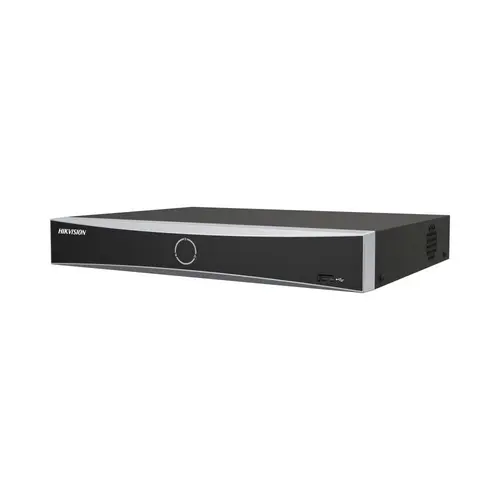 NVR AcuSense Hikvision DS-7608NXI-K1(D), 8 canale, 4K, 80 Mbps, protectie perimetrala, 1U