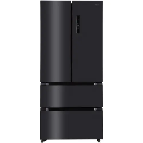 Side by side Tesla RF5200FMAE, 512 l, Clasa E, Total No Frost, Motor Inverter, Display LED, H 189.8 cm (Inox/Negru)