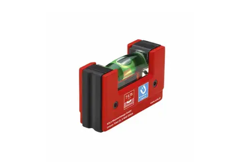 Nivela Sola Compacta, 68mm, magnetica (Rosu/Negru)