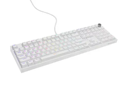 Tastatura Gaming Mecanica Genesis THOR 404 RGB Outemu Peach Silent Switch, USB (Alb)