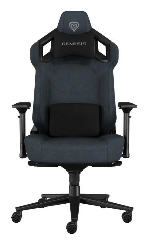 Scaun Genesis Nitro 800, reglabil, Manere 4D, greutate maxima 150kg (Negru)