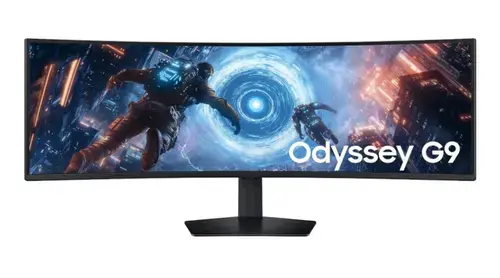 Monitor Gaming VA LED Samsung Odyssey G9 49inch LS49FG910EUXEN, DQHD (5120 x 1440), HDMI, DisplayPort, Ecran curbat, 144 Hz, 1 ms (Negru)