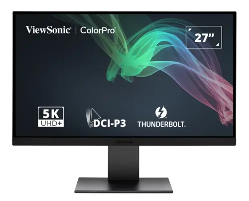 Monitor IPS LED ViewSonic 27inch VP2788-5K, 5K (5120 x 2880), HDMI, DisplayPort, Boxe, Pivot (Negru/Gri)