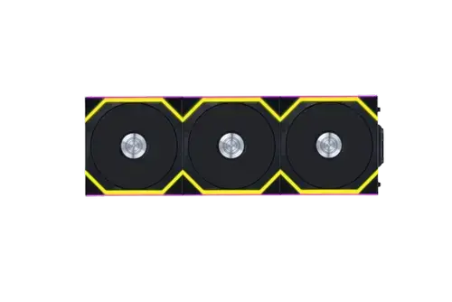 Set 3 ventilatoare Lian Li UNI FAN SL Wireless ARGB PWM Fan, Reverse Blade, 120 mm, 400 - 2000 rpm (Negru)