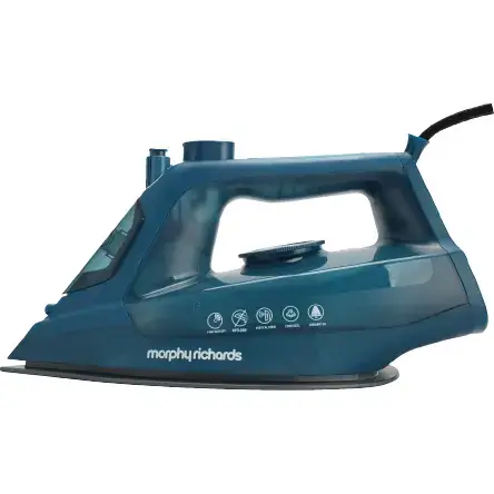 Fier de calcat Morphy Richards MDH-IRK4V, 2800 W, Talpa Ceramica, Rezervor 0.32 l (Albastru)