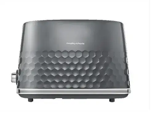 Prajitor de paine Morphy Richards MUC-TH22G, 850 W, 2 felii, 7 trepte rumenire (Gri)