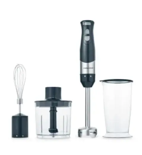 Blender de mana Moprhy Richards Total Control MUC-HB64V, 600 W, 5 setari, Turbo (Albastru)