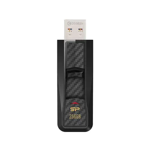 Memorie USB, Silicon Power, 256 GB, Blaze B50, USB 3.0 (Negru)