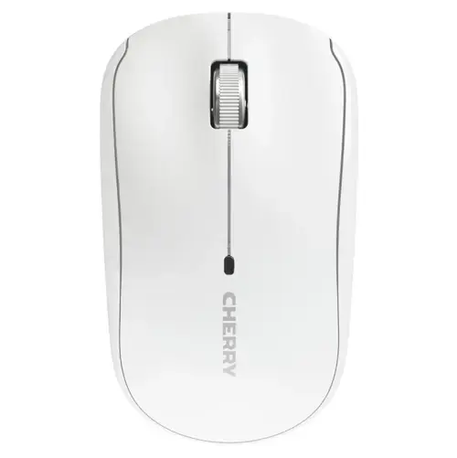 Mouse Cherry MW2200, Wireless 2.4 GHz, USB, Optic, 1300 DPI (Alb)
