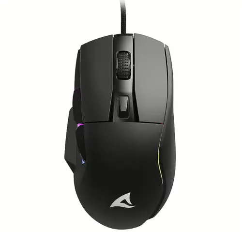 Mouse Gaming Sharkoon Skiller SGM35, Wired, 6400 DPI, RGB, USB (Negru)
