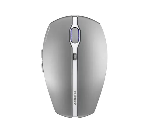 Mouse Optic Cherry Gentix BT, Bluetooth, 2000 DPI (Gri/Alb)