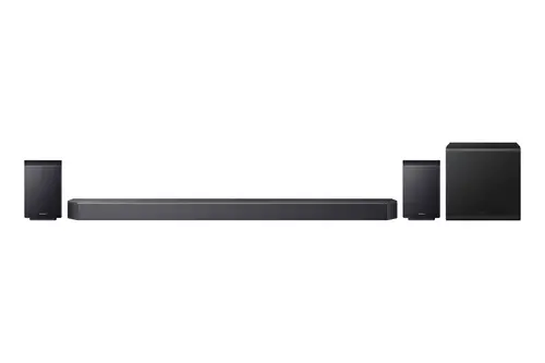 Soundbar Samsung HW-Q930F, 9.1.4, Wi-Fi, Subwoofer Wireless si Rear Speaker, HDR10+, HDMI, Bluetooth, Wi-Fi (Negru Titan)