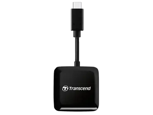 Card Reader Transcend RDC3, USB 3.2 Gen 1 Type C, SD /microSD