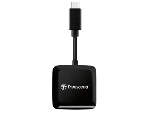 Card Reader Transcend RDC3, USB 3.2 Gen 1 Type C, SD /microSD